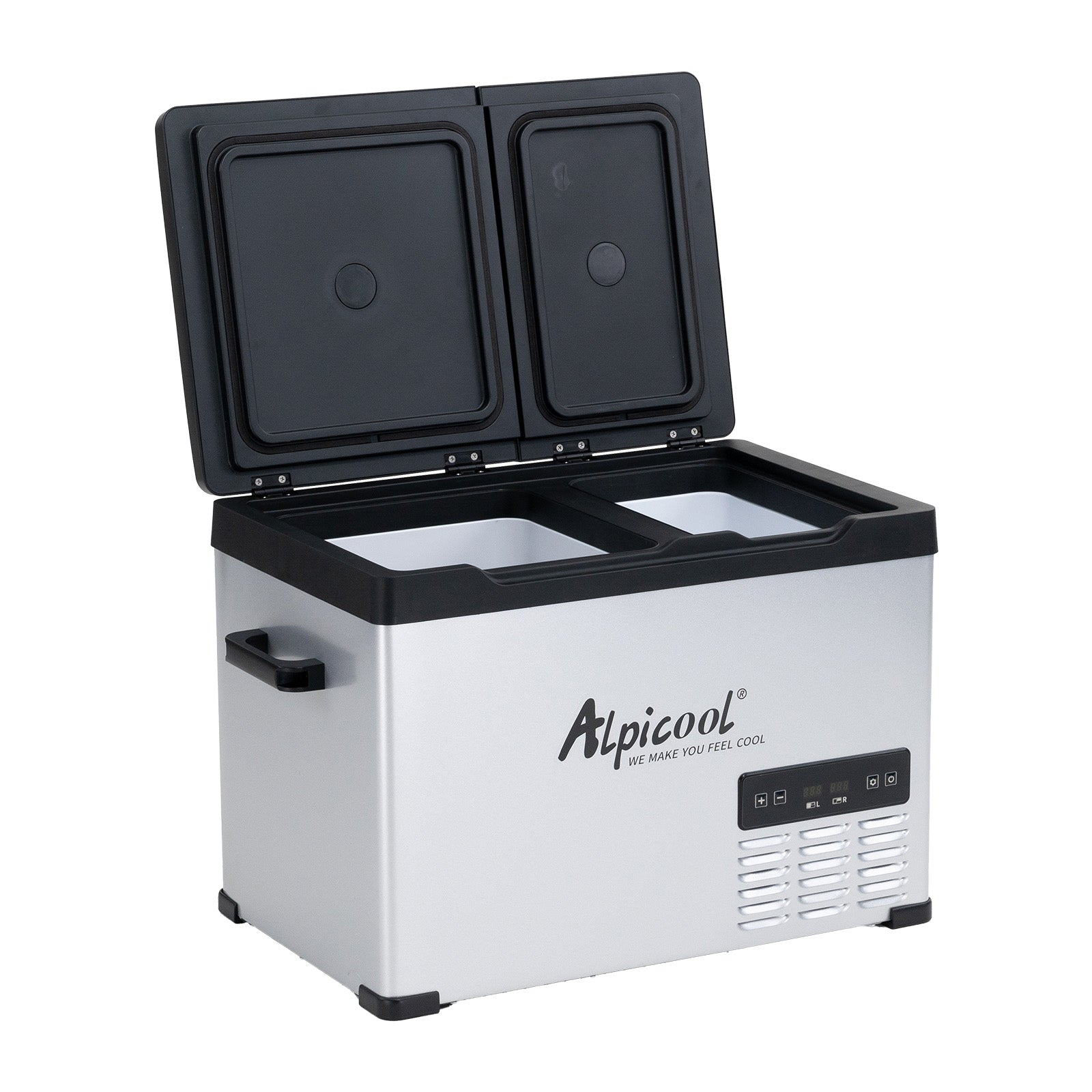 fridge tent Alpicool CHS45 Dual Zone Camping Fridge Freezer