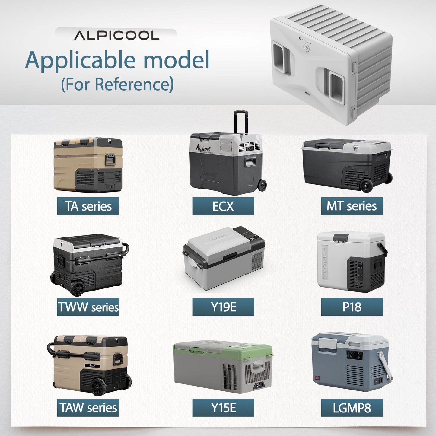 Alpicool 173Wh Detachable Battery